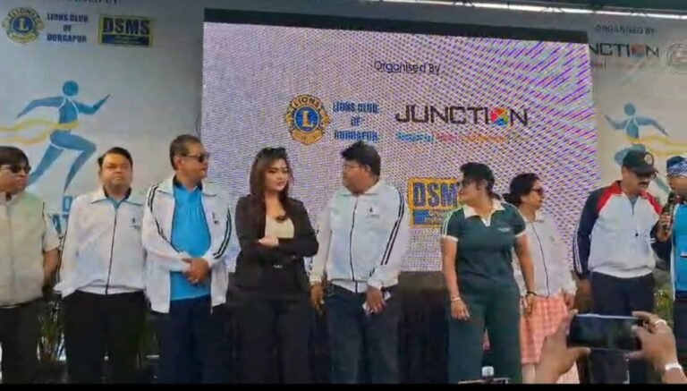 দুর্গাপুর জংশন মল থেকে অনুষ্ঠিত হলো দুর্গাপুর 5K ম্যারাথন