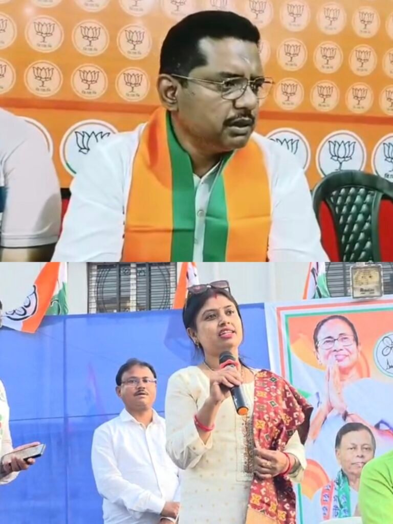 রানীগঞ্জে রাজনৈতিক তরজা, বিজেপি প্রার্থীর প্রাক্তন স্ত্রীর তৃণমূলে যোগদান ঘিরে চাঞ্চল্য