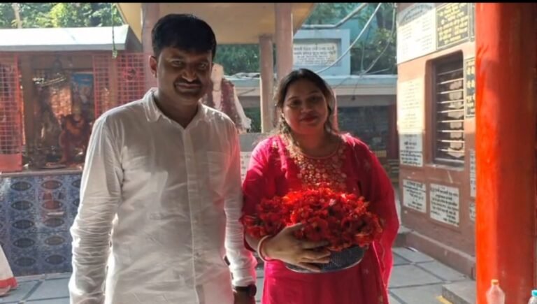 নববর্ষে ভিরিঙ্গি কালীমন্দিরে পুজো, দুর্গাপুরবাসীর মঙ্গল কামনায় প্রার্থনা বিজেপি প্রার্থীর