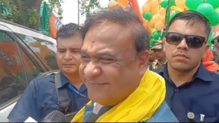 পাণ্ডবেশ্বরে বিজেপির প্রচারে ঝড়, রোড শোয়ে আসামের মুখ্যমন্ত্রী