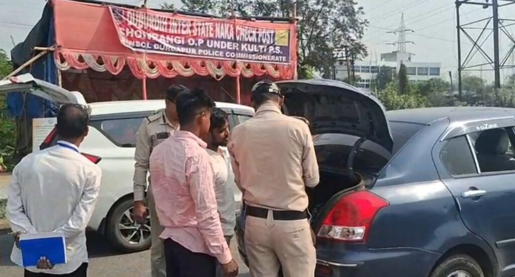 ভোটের আগে কড়াকড়ি! বাংলা-ঝাড়খণ্ড সীমান্তে জোরদার নাকা তল্লাশি