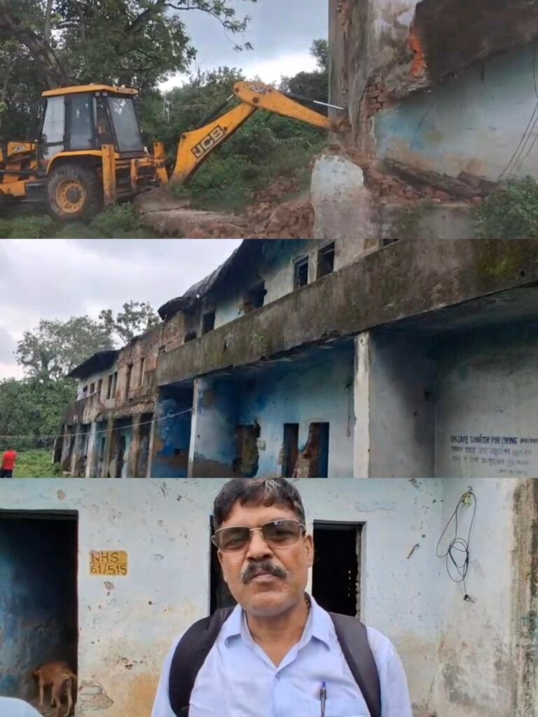 ইসিএলের উচ্ছেদ অভিযান: শ্রীপুর-সাতগ্রাম এলাকায় বুলডোজারে গুঁড়িয়ে দেওয়া হল প্রায় ২০টি বাড়ি